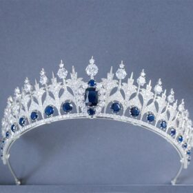 Couronne mariage luxe, diadème diamanté pour reine