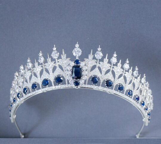 Couronne mariage luxe, diadème diamanté pour reine